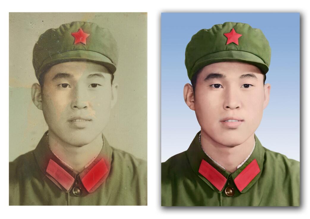 古城破损照片修复-18